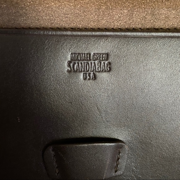 Michael Green Handcrafted Leather large Bag - Picture 6 of 6